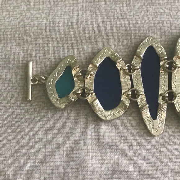 Green and Blue bracelet - Picture 6 of 6